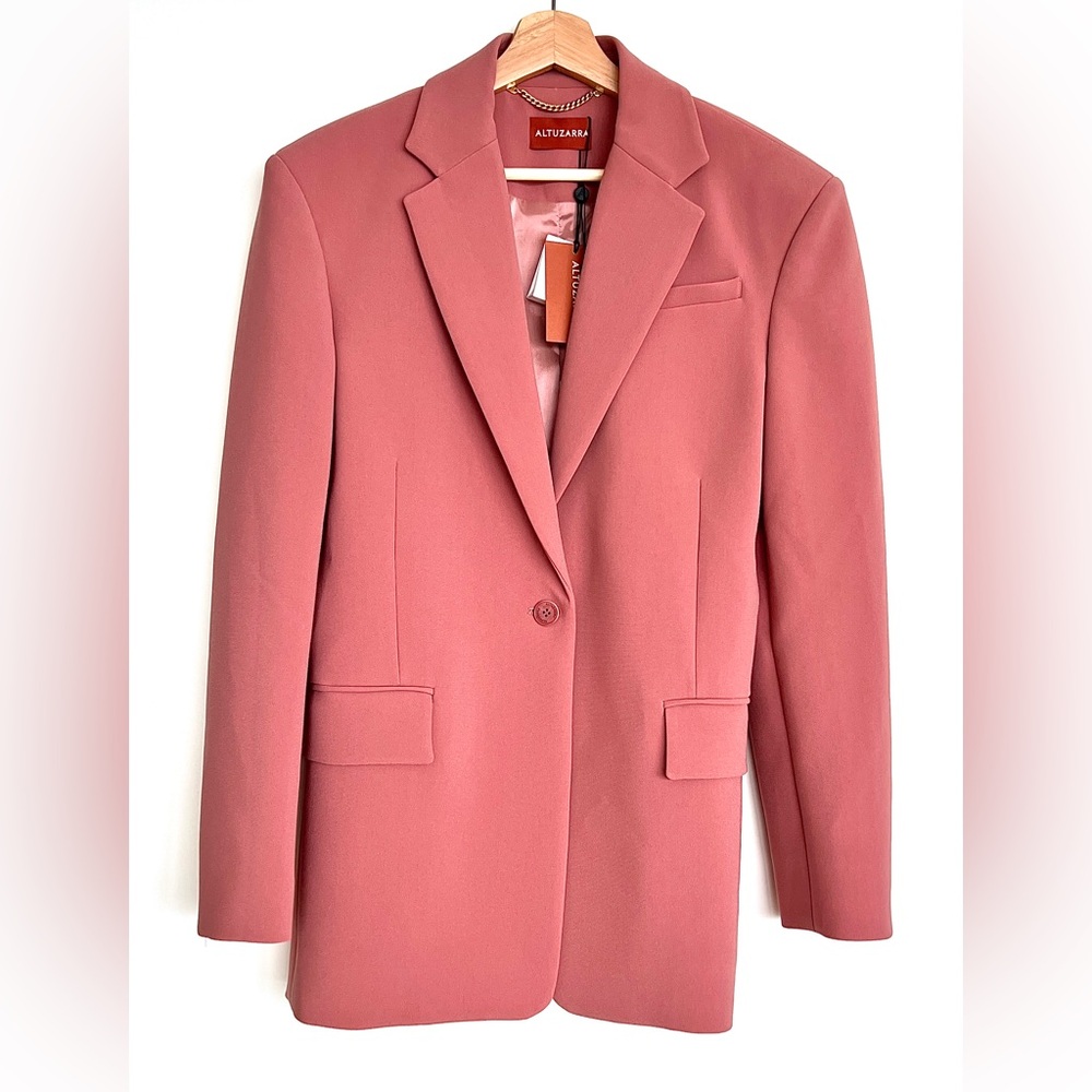 Ships free! Altuzarra Dusty Rose Blazer - Size 40 - NWT